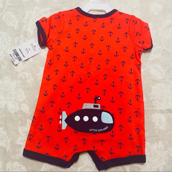 NWT Carter’s 3m red baby jumpsuit - Picture 5 of 6